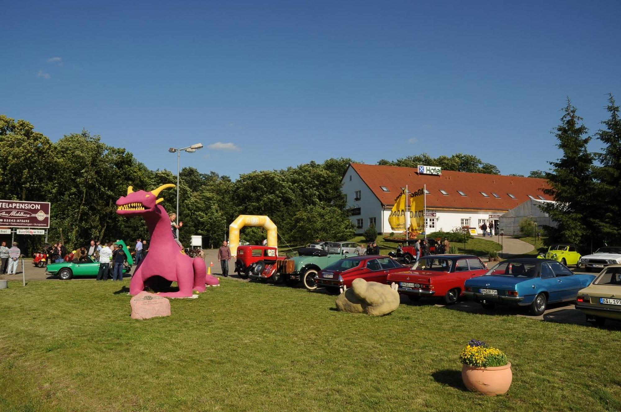 Hotel-Pension Am Muehlberg Lubbenau Bagian luar foto