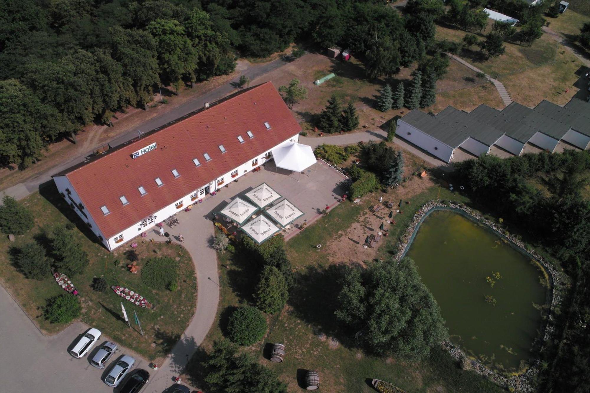 Hotel-Pension Am Muehlberg Lubbenau Bagian luar foto