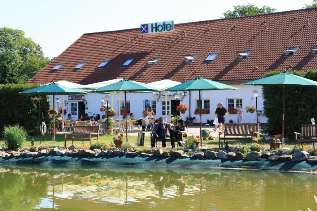 Hotel-Pension Am Muehlberg Lubbenau Ruang foto
